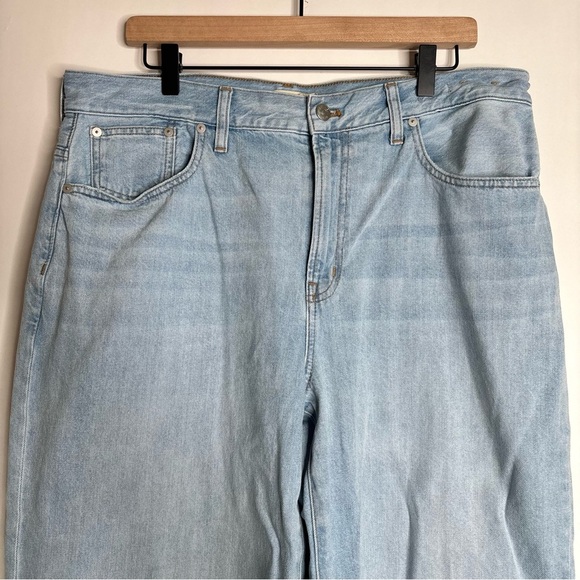 Madewell The Perfect Vintage Wide-Leg Crop Jean size 32 - Picture 4 of 15